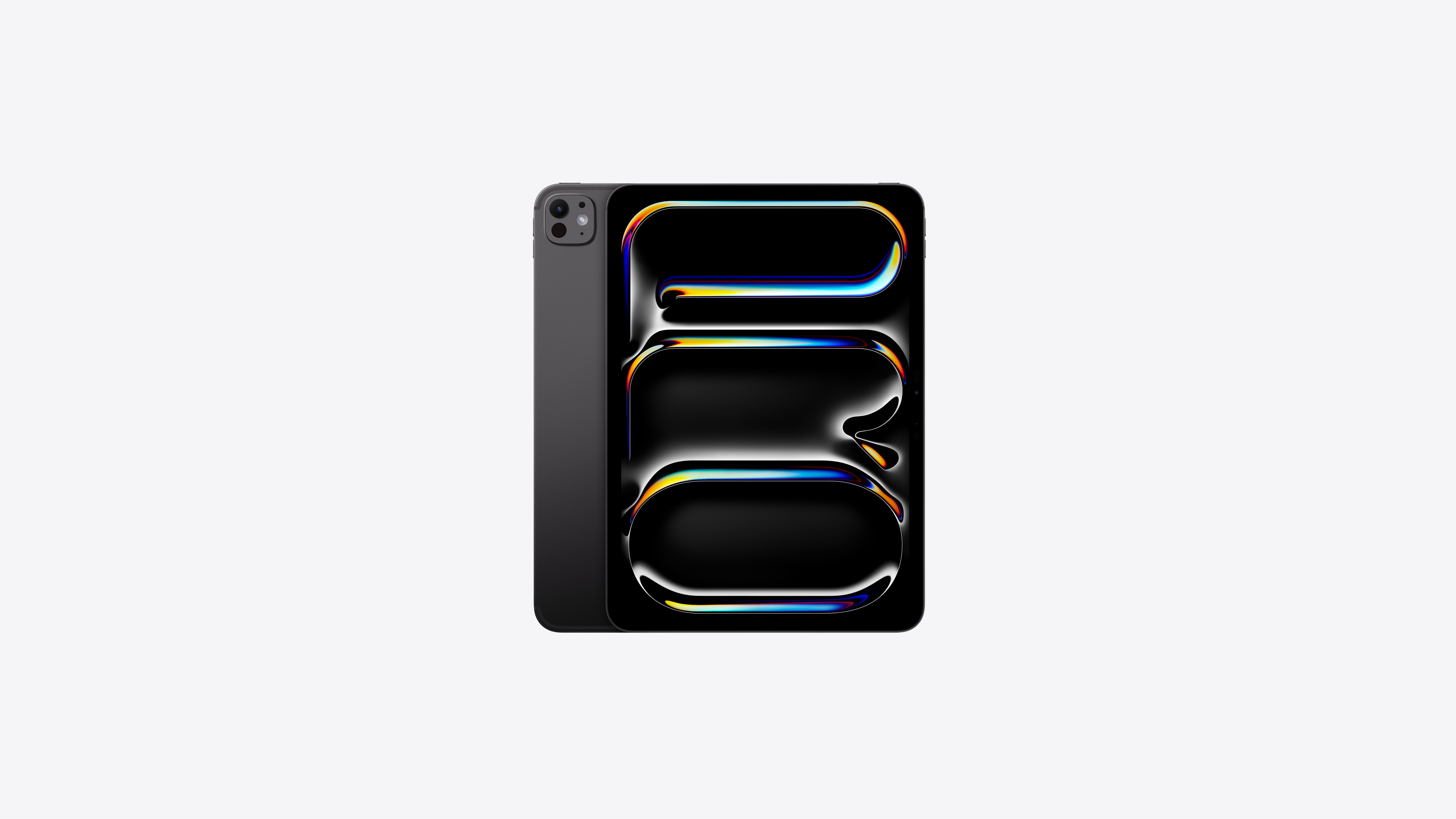 Apple 11-inch iPad Pro M5 Wi-Fi + Cellular tablet in Space Black with Ultra Retina XDR display. — view 3