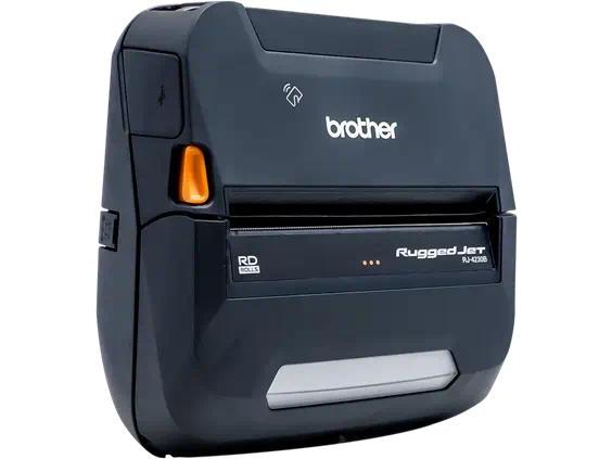Brother, Rj4250wbl-Sk-309, Warehousing, 4 Mobile Direct Thermal Receipt & Label