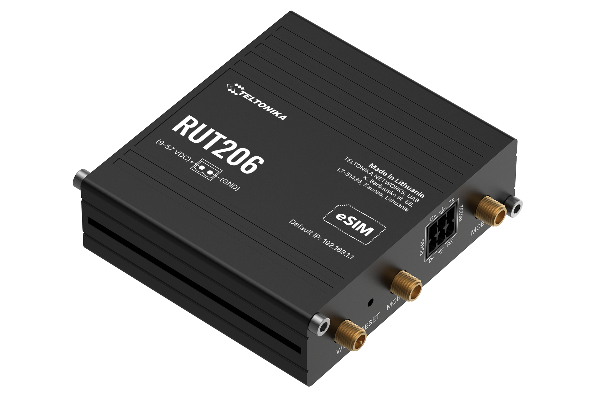 Teltonika RUT206 Compact Industrial 4G Router