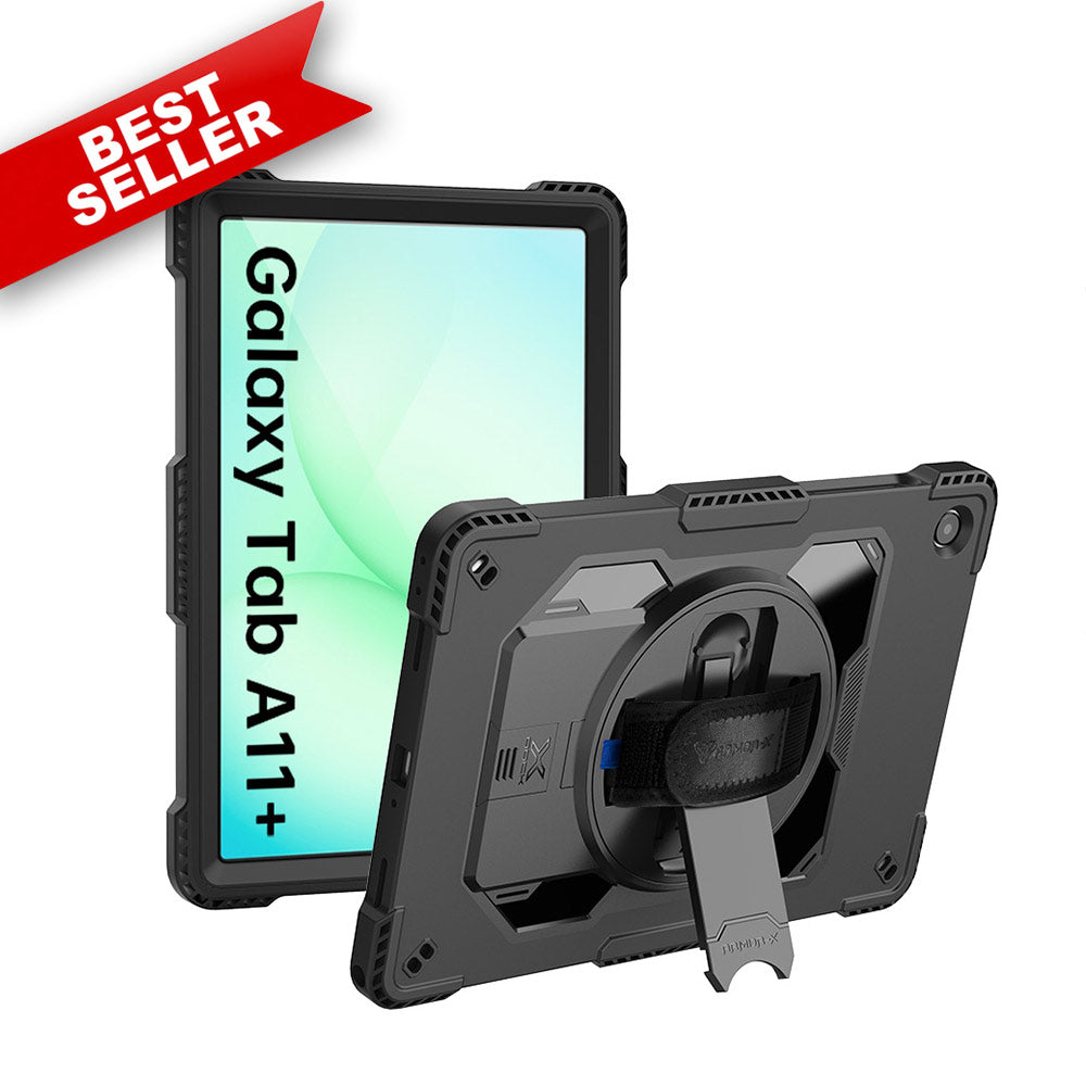 ARMOR-X RAN-SS-X230 Rugged Case for Samsung Galaxy Tab A11+ and A9+ (11") with X-DOCK Rail