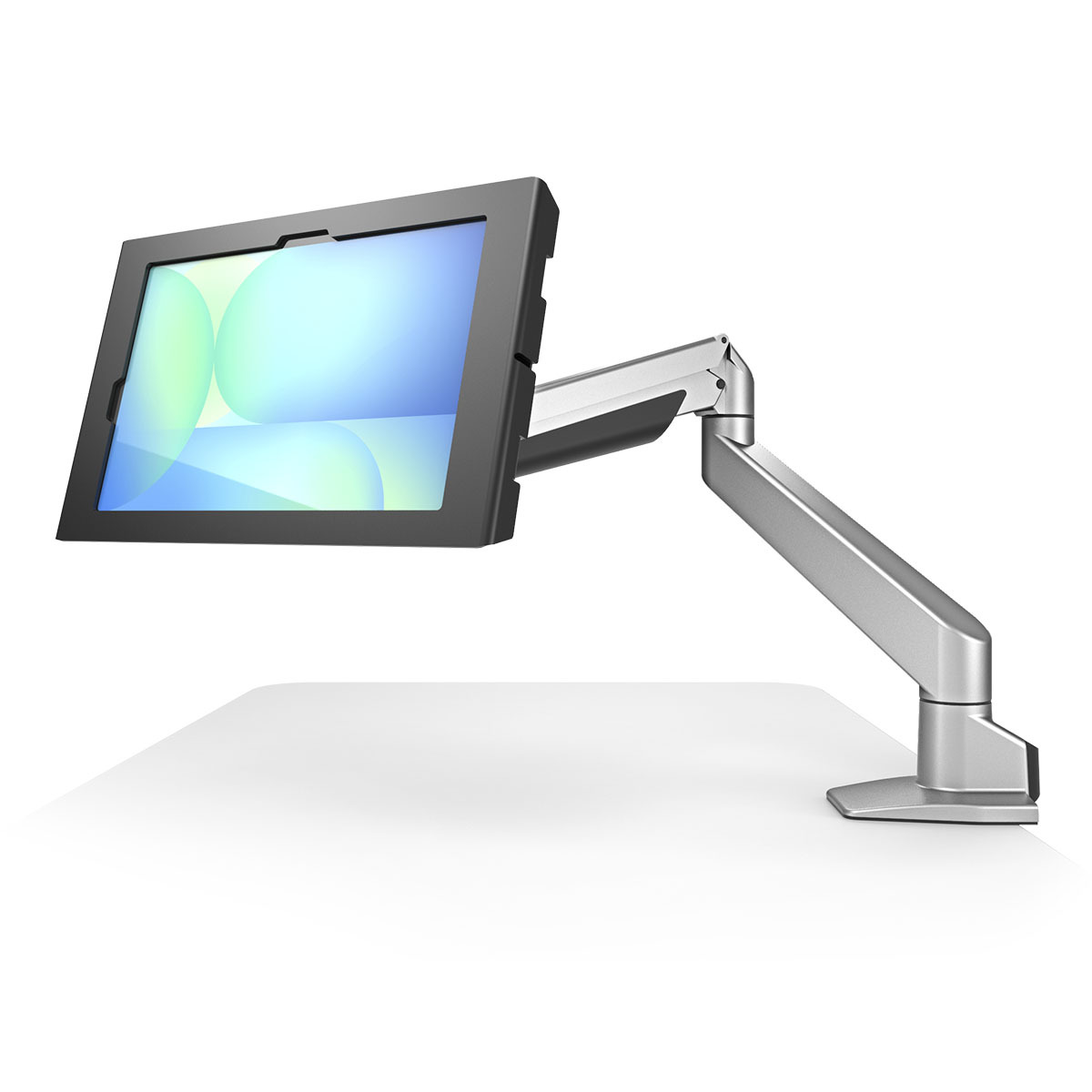 Compulocks Reach Articulating Arm Mount with Apex Enclosure for Galaxy Tab S10 FE+ 13.1-inch - Black