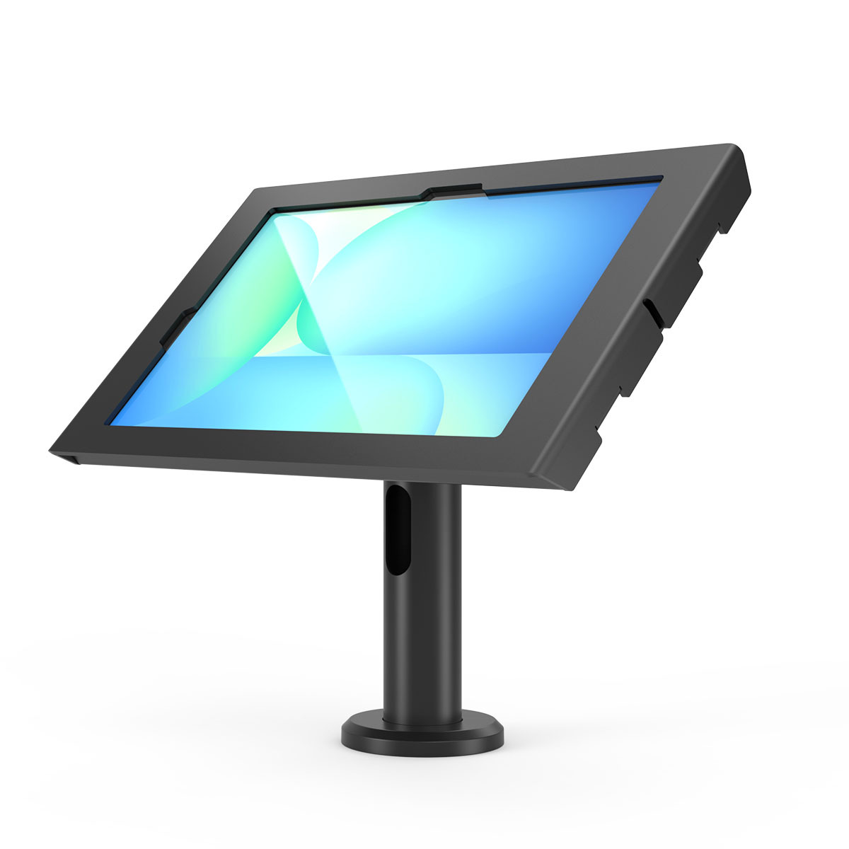 Compulocks Apex Enclosure with 8in Rise Stand for Galaxy Tab S10 FE+ 13.1in - Black