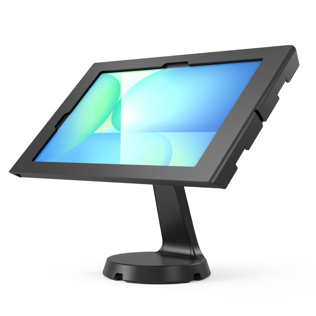 Compulocks Apex Galaxy Tab S10 FE+ 13.1-Inch Secured Enclosure with Mast Counter Stand, Black