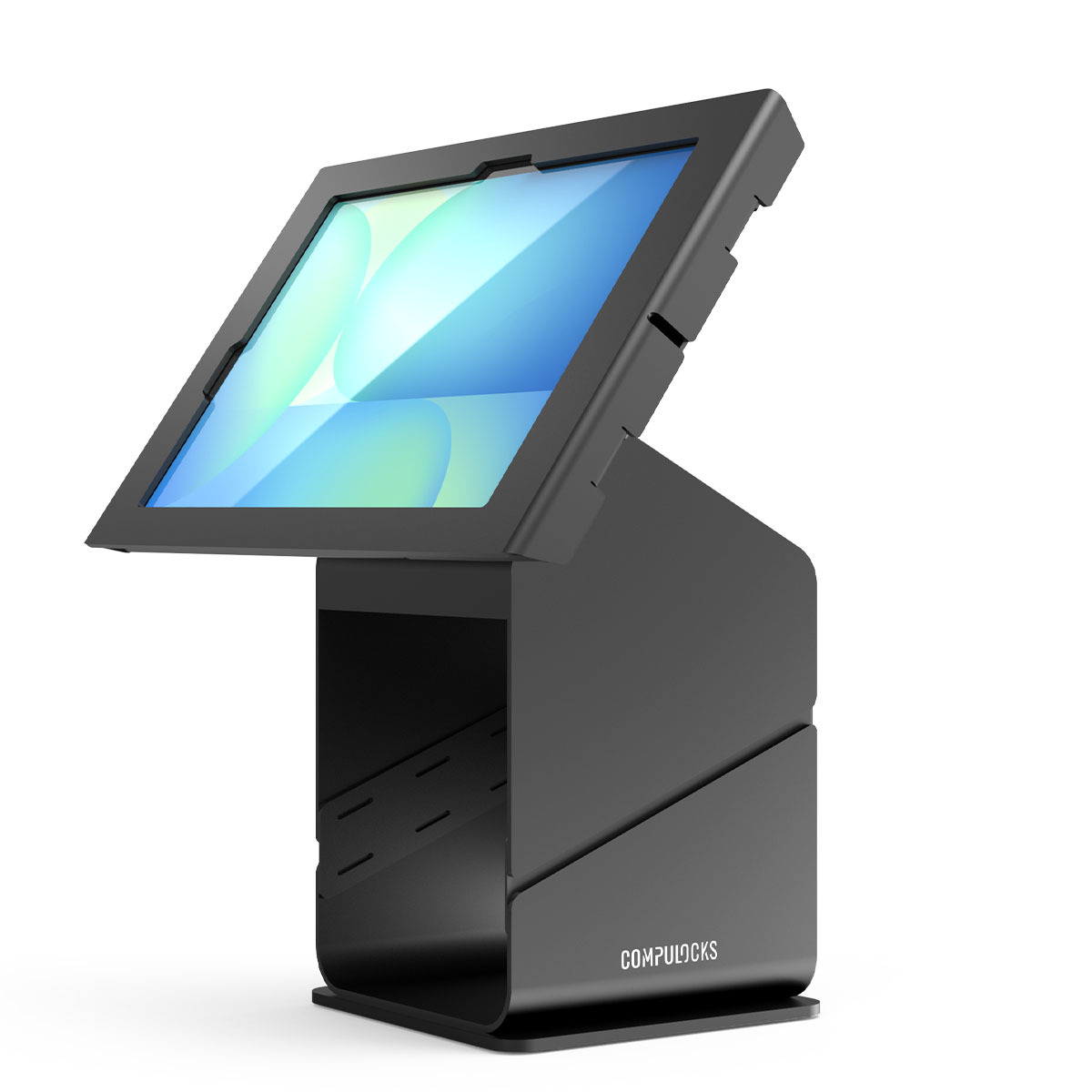 Compulocks Apex Galaxy Tab S10 FE+ 13.1-Inch Tablet Printer Kiosk, Black (PK01131GAPXB)