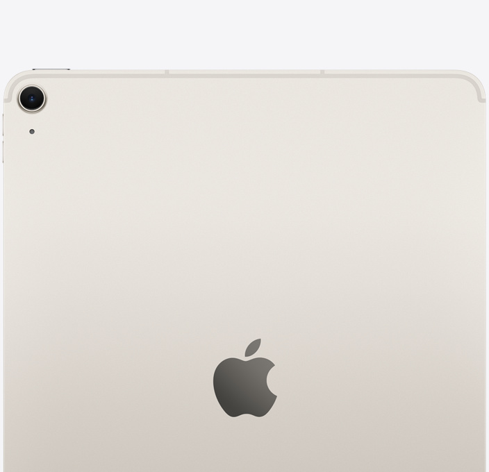 Apple iPad Air 13-Inch M4 Wi-Fi + Cellular tablet in Starlight, 256GB model MH9K4LL/A — view 2