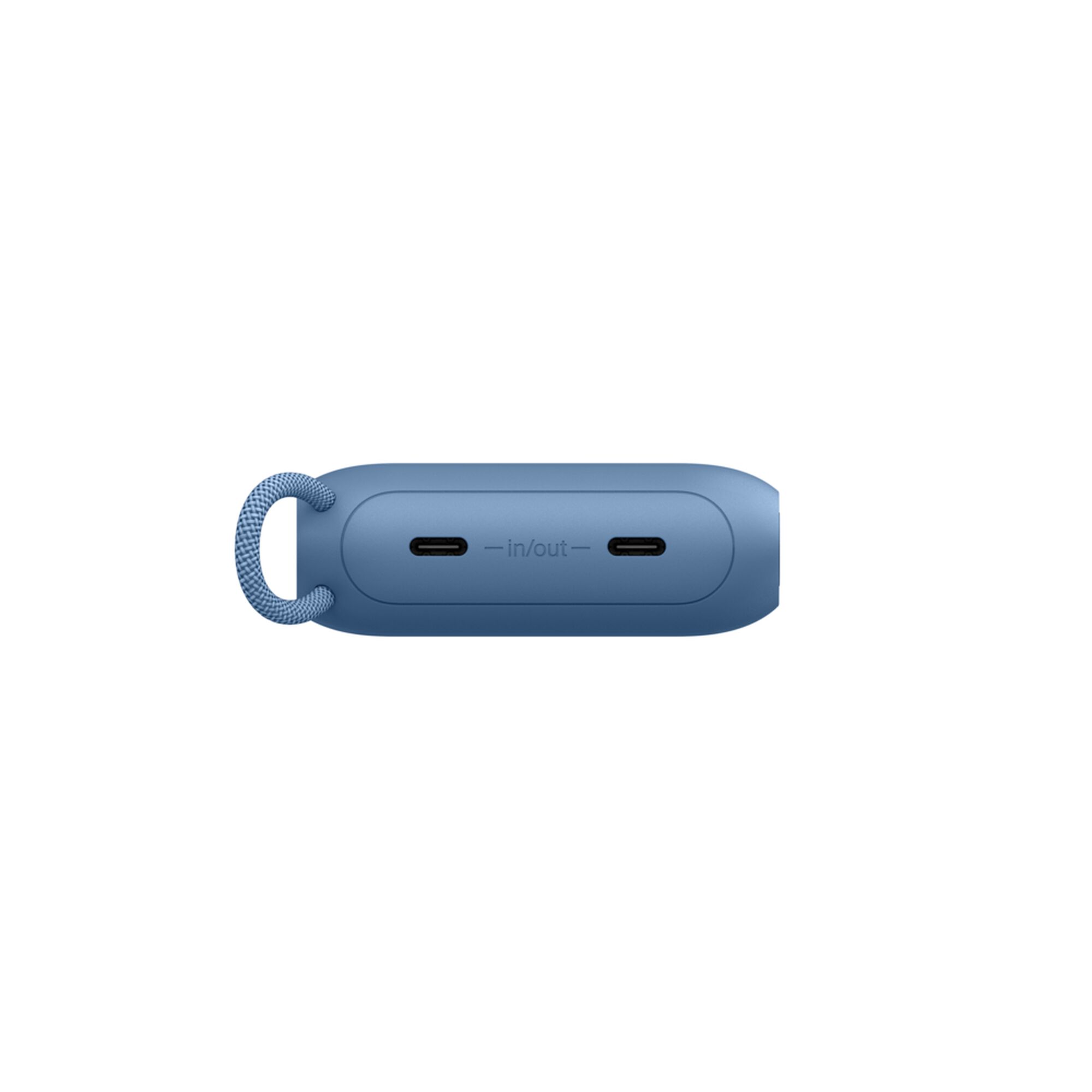 Blue Belkin BoostCharge 10,000 mAh power bank with a digital battery display and two USB-C ports. — view 11