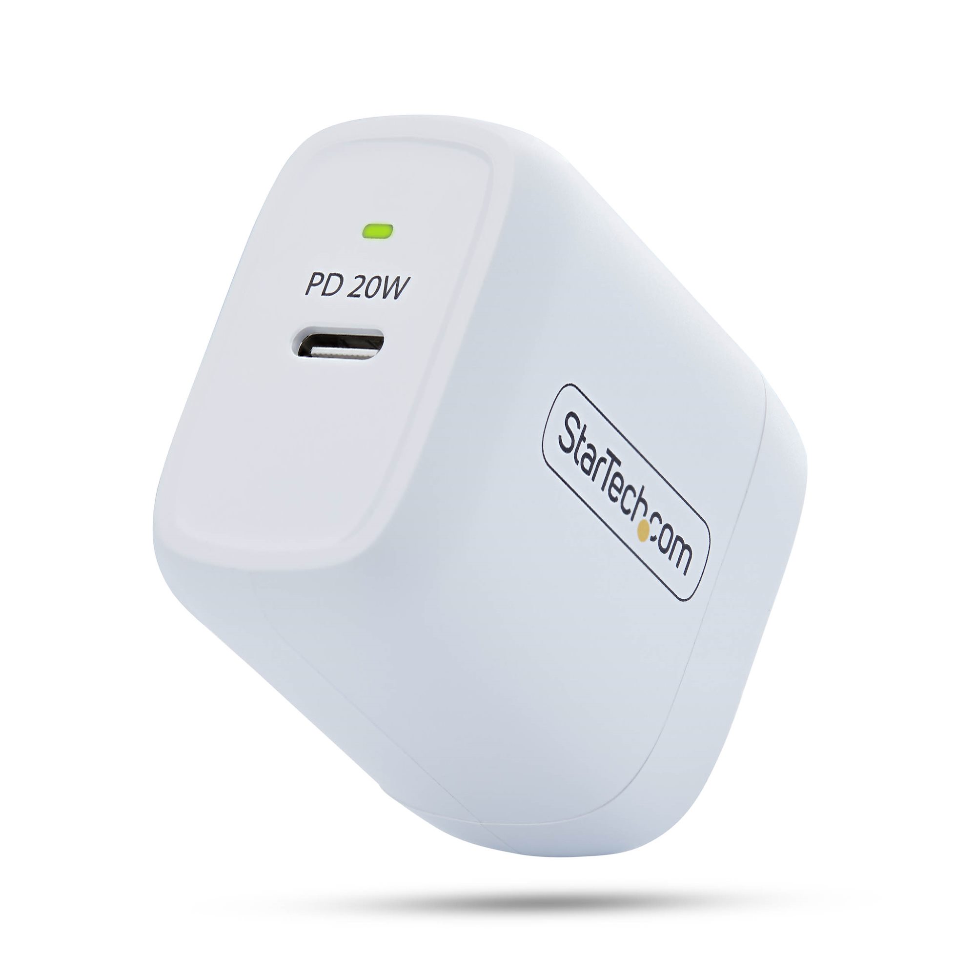 StarTech.com 102NW-WALL-CHARGER 20W USB-C PD Wall Charger, White