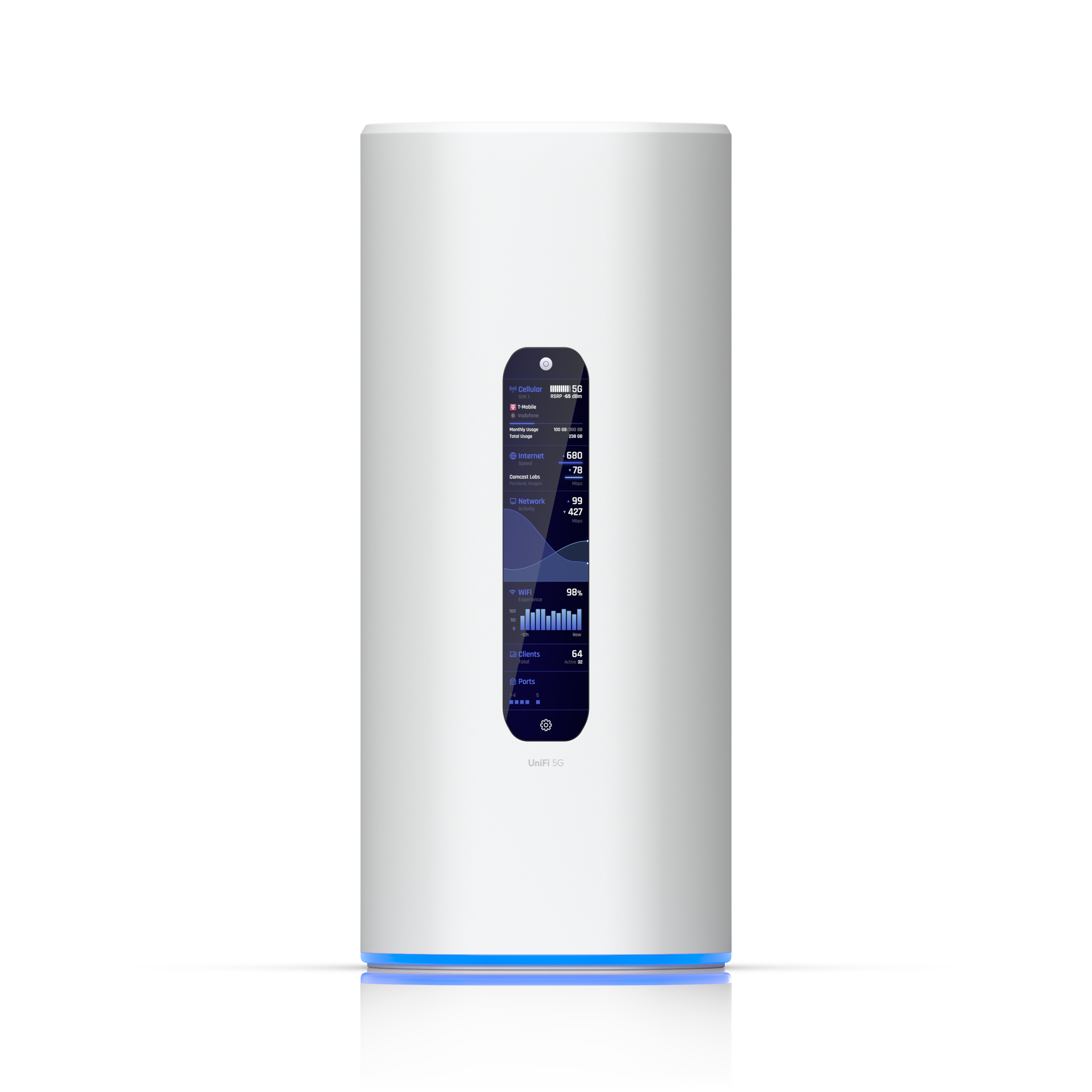 Ubiquiti Dream Router 5G Max (UDR-5G-Max-US) Cloud Gateway with 5G and Wi-Fi 7