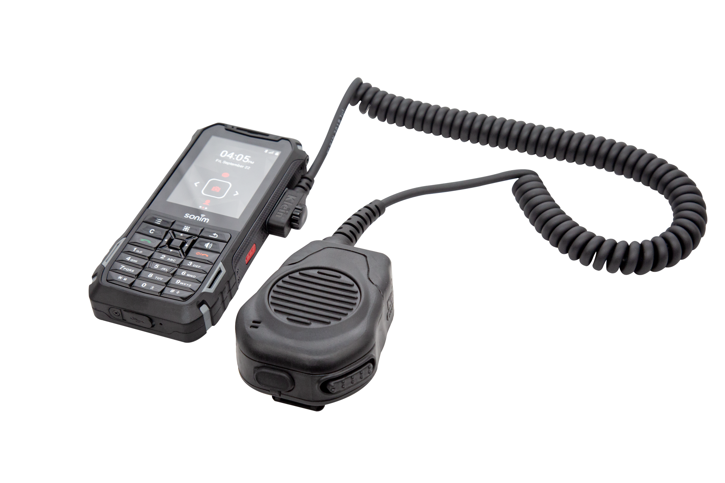 Sonim Klein VALOR Remote Speaker Microphone for XP10, XP5plus, XP5s and XP8 (VALOR-SO3-WP)