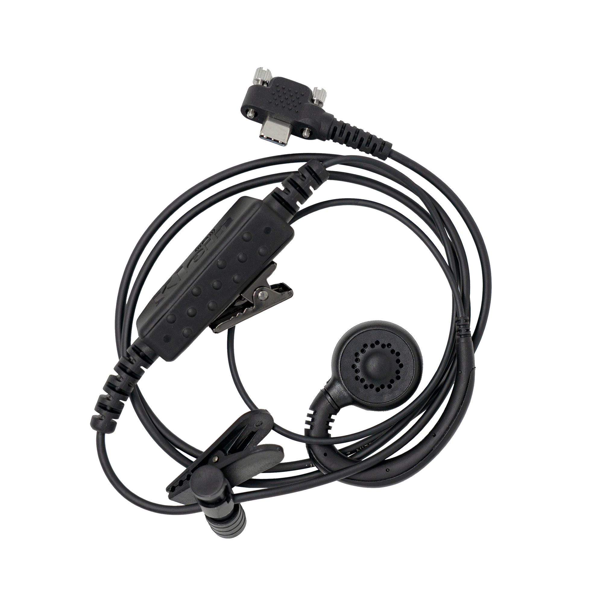 Sonim Klein CURL Wired PTT Headset (CURL-SO4-WP) for Sonim XP Pro