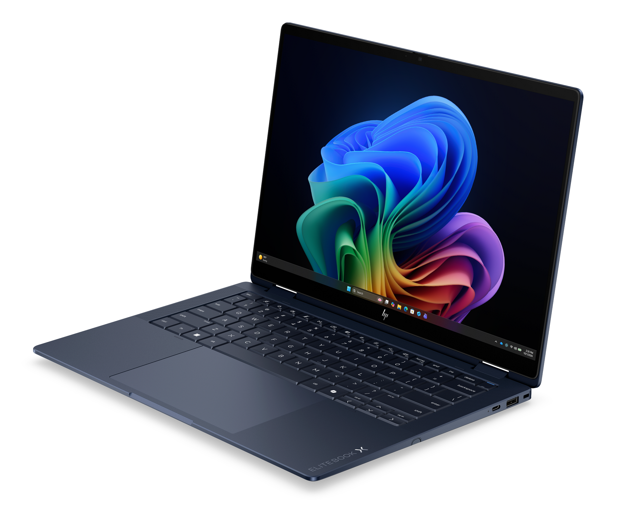 HP EliteBook X Flip G2i 14 5G 2-in-1 Laptop with Intel Core Ultra 7 366H, 32GB, 512GB and Sure View