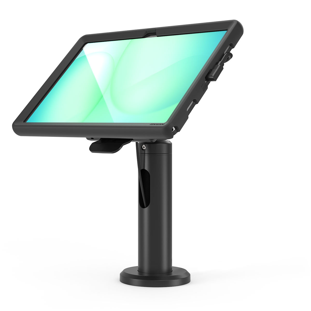Compulocks PowerMove Rise Galaxy Tab A11+ Mount with Cable-Free Charging and 8-Inch Tilting Stand