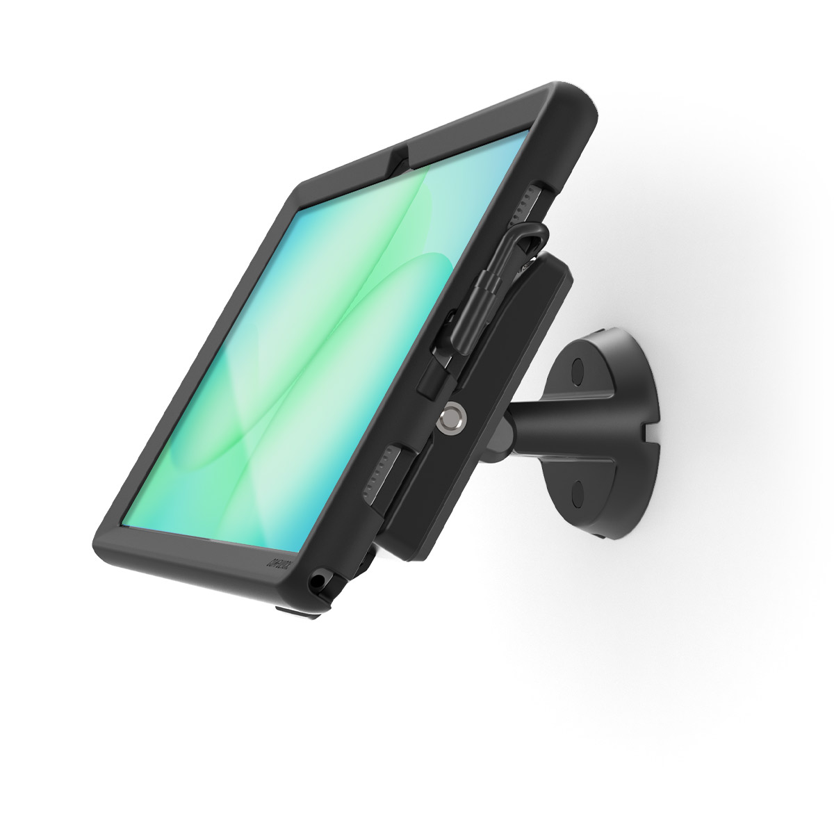 Compulocks PowerMove Bow Tilting Wall Mount for Galaxy Tab A11+ with Cable-Free Charging