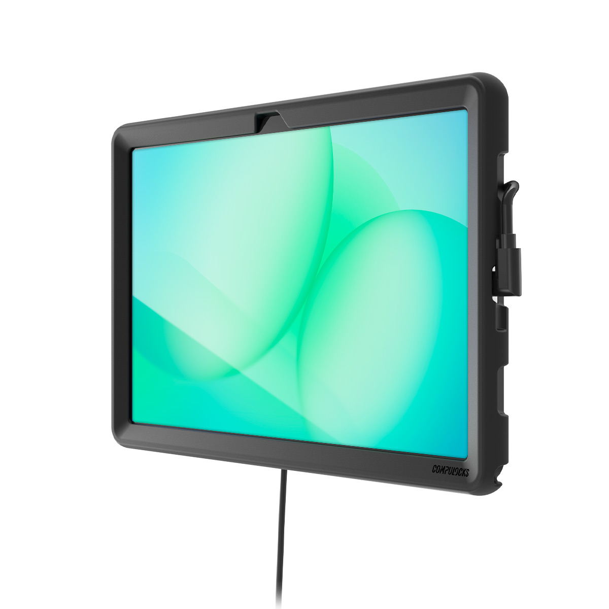 Compulocks PowerMove Galaxy Tab A11+ 11-Inch Mount with Cable-Free Charging, Black (PMGA11P)