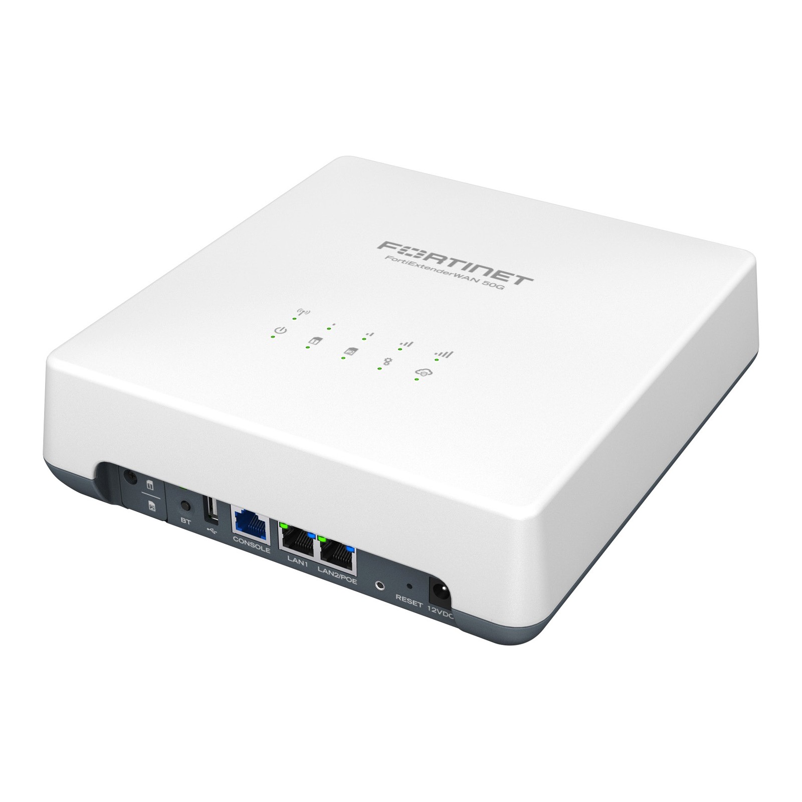 Fortinet FortiExtenderWAN-50G-AM 5G Indoor WAN Extender with Dual SIM, eSIM and PoE