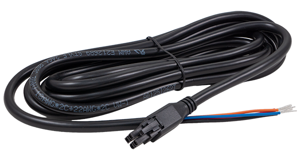 Cradlepoint 170933-000 GPIO & Power Cable for R2400, Mini-Fit 2x2, 3 m