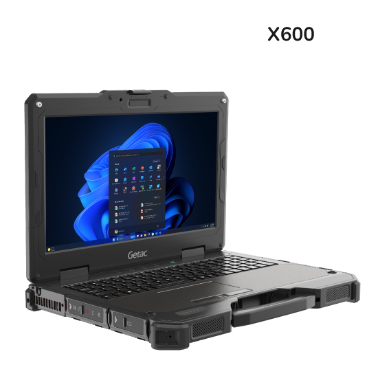 Getac X600 dual mobile monitor screen extender — view 3