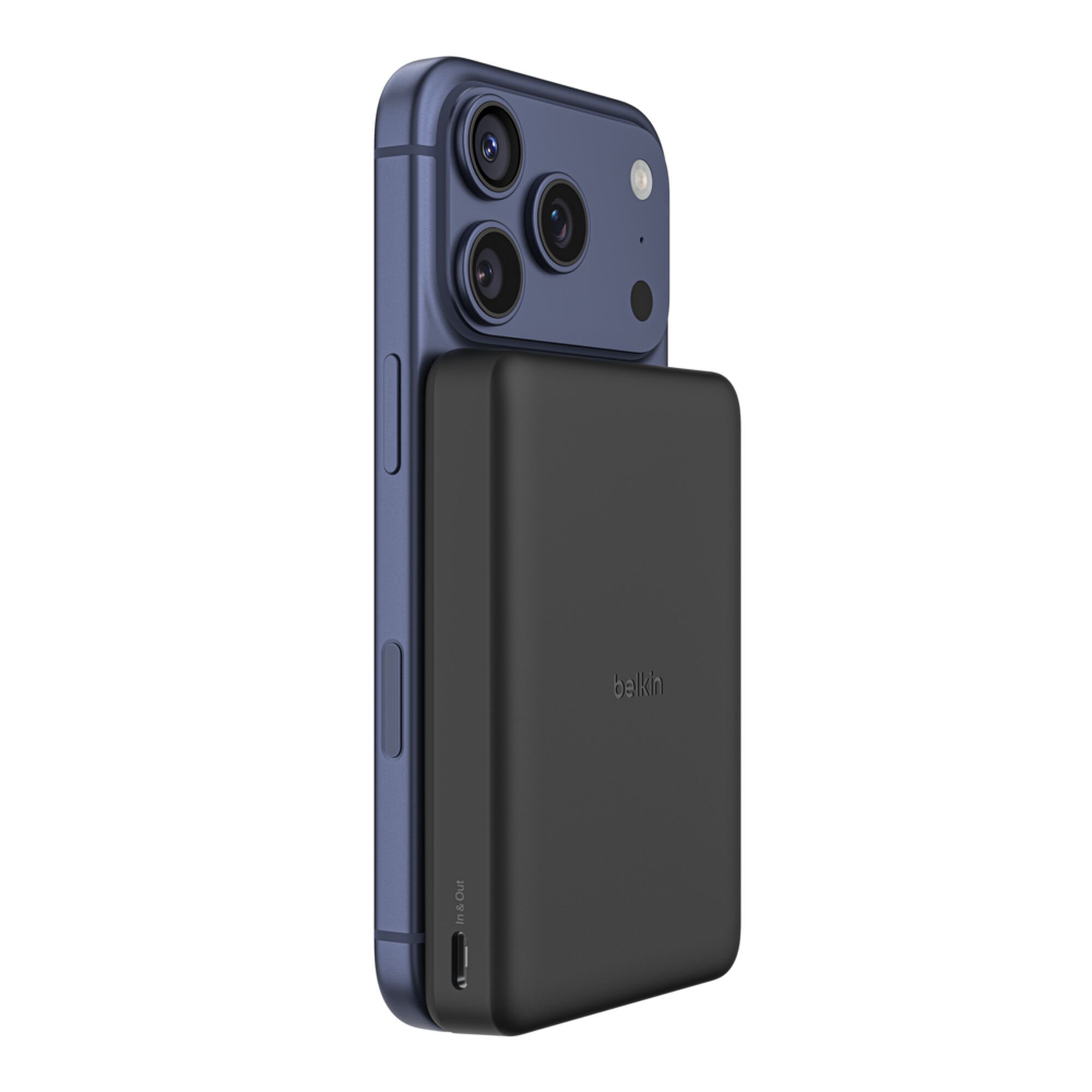 Belkin BoostCharge Slim Magnetic Power Bank 10K, Black (BPD015FQBK)