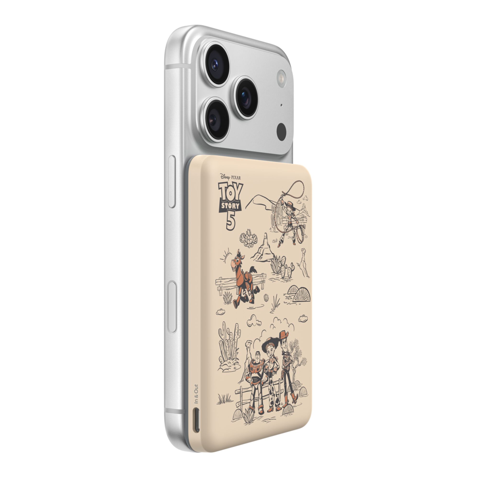 Belkin BoostCharge Slim Magnetic Power Bank 5K, Toy Story 5 Edition (BPD010BKCH-PX)
