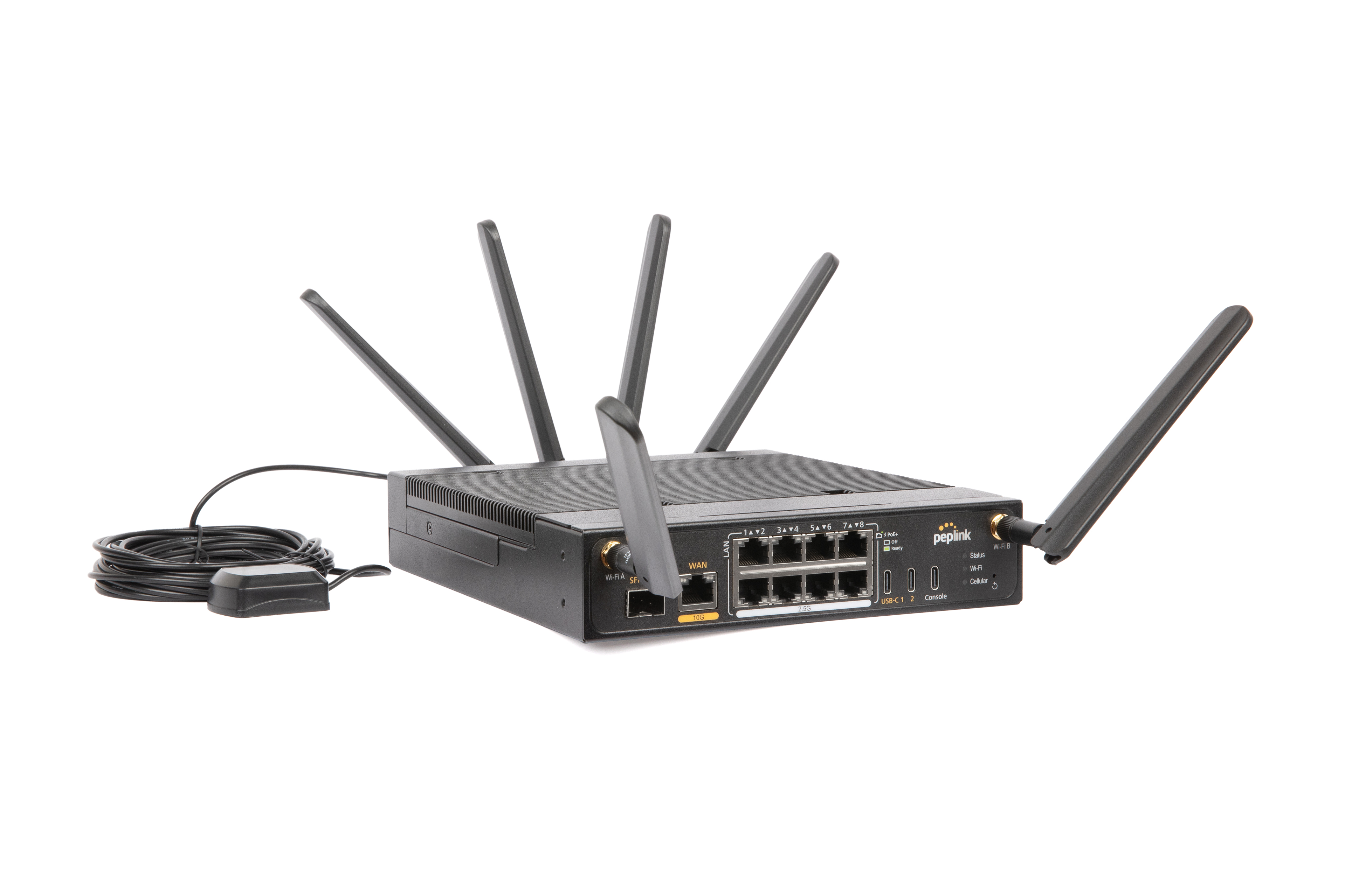 Peplink Balance 310 5G SD-WAN branch router with embedded global 5G modem — view 2