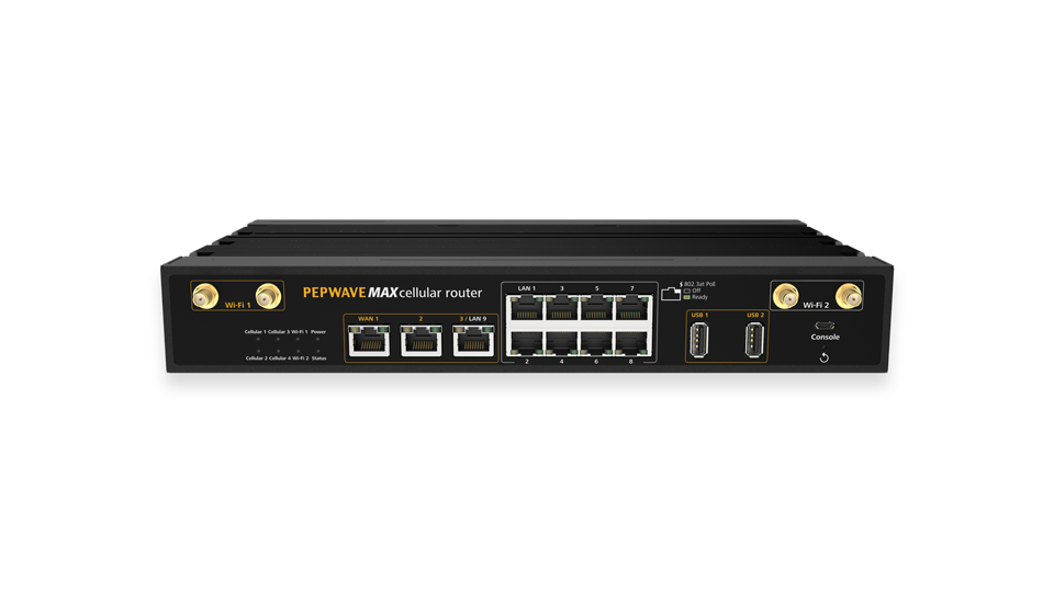 Peplink MAX HD4 MBX LTE-A Pro CAT-12 FirstNet Router