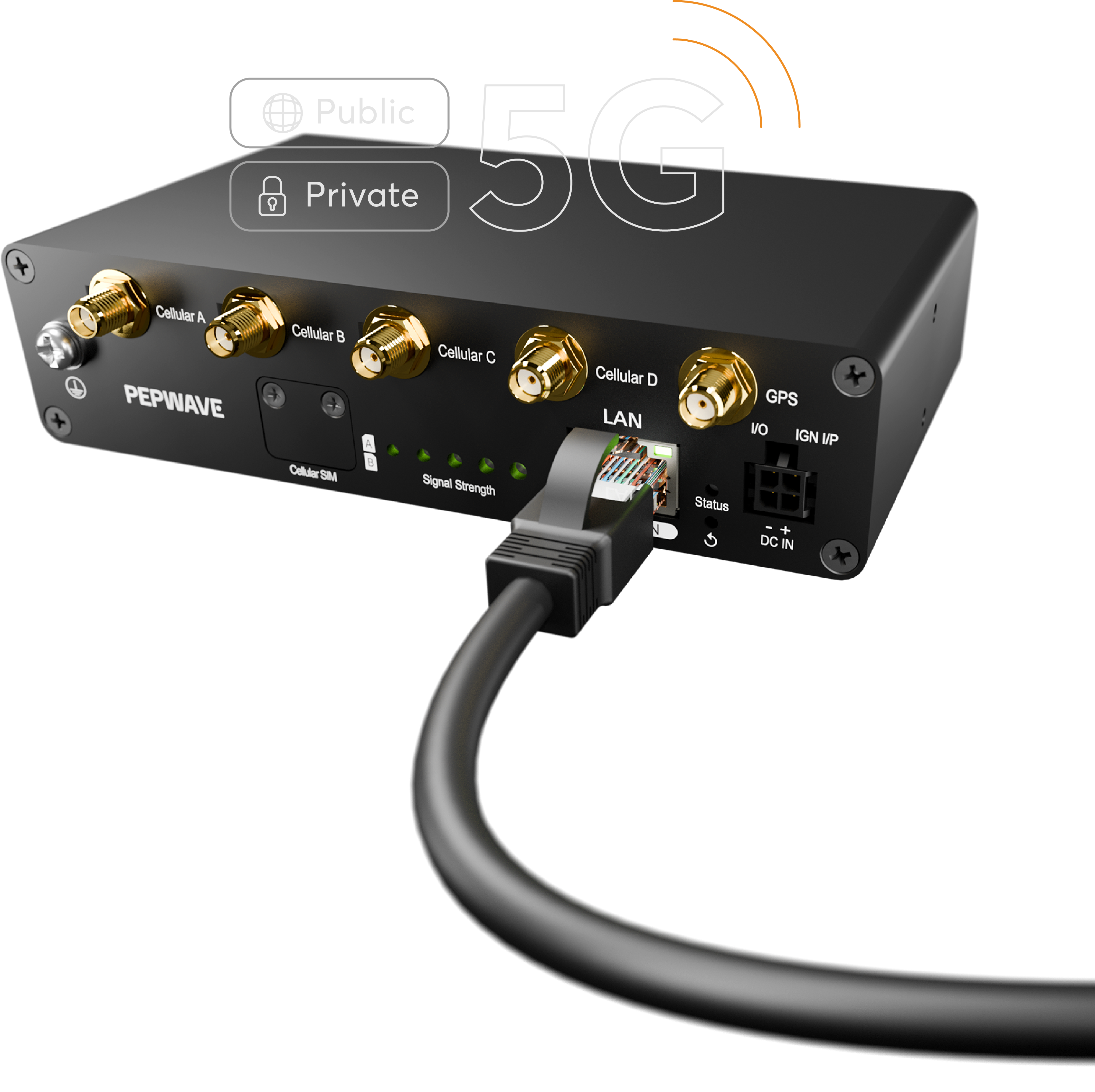 Peplink 5G Adapter cellular adapter — view 5