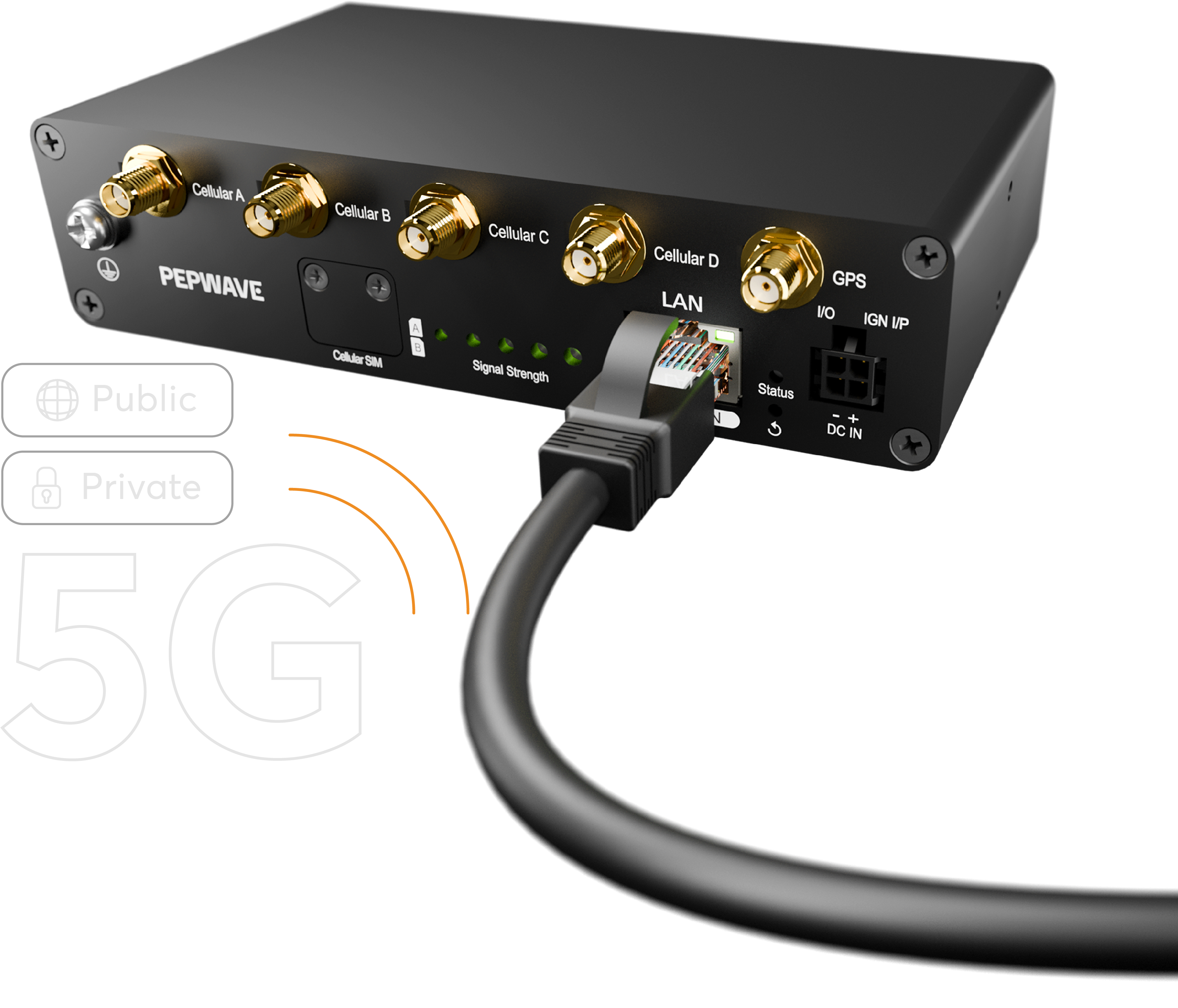 Peplink 5G Adapter cellular adapter — view 4