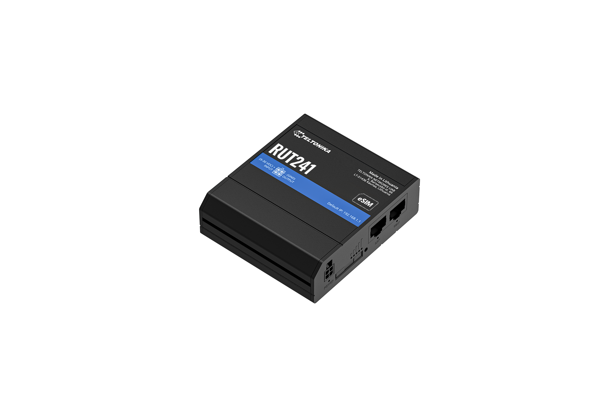 Teltonika RUT241 LTE Cat 4 Industrial Router