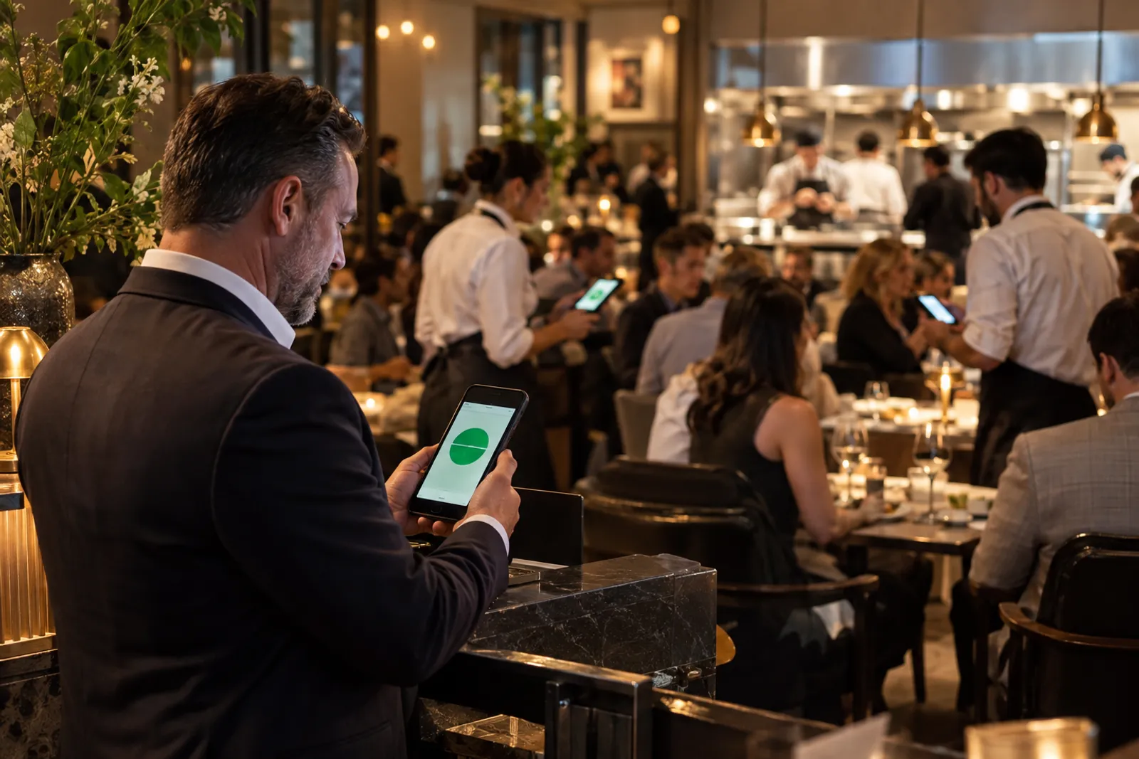 Restaurant running normally with backup internet