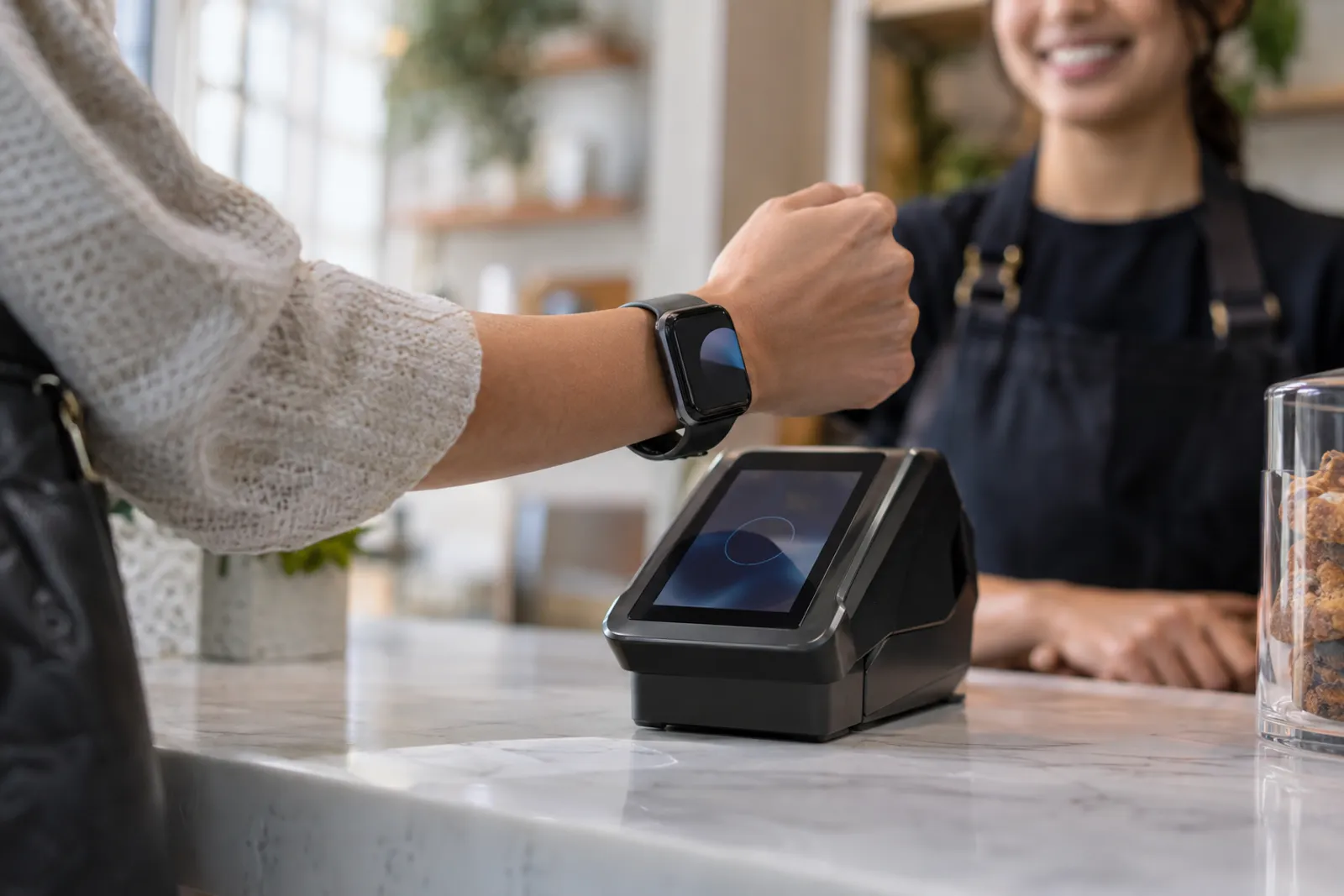 Contactless payment going through